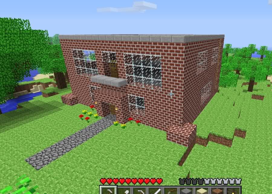 Фото: дома из фильмов и сериалов, построенные в Minecraft