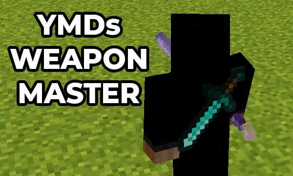 YDMs Weapon Master (1.19.3) — Оружие на спине