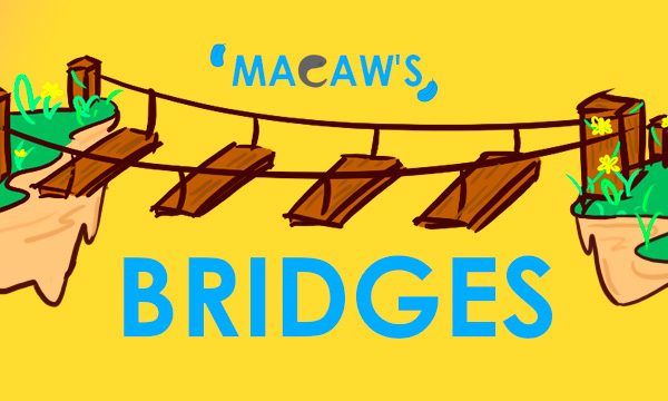 Мод Macaws Bridges 1.19.4 (Мосты и ступеньки)