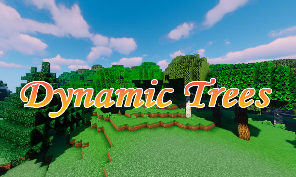 Мод Dynamic Trees 1.20.1 (Реалистичные деревья)